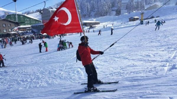 Uludağ’da kar bereketi Uludağ’da kar bereketi
