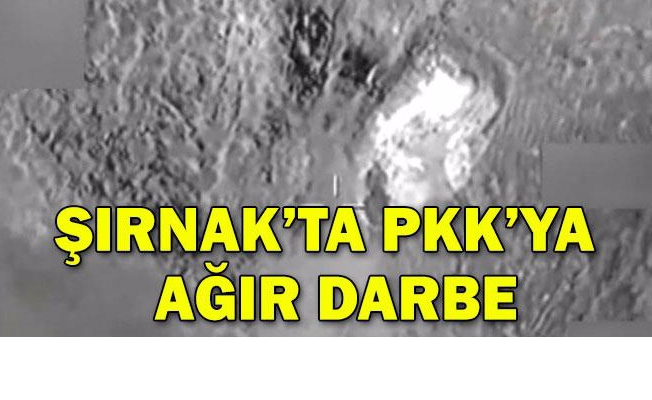 TSK'dan Şırnak'ta hava harekatı: 11 terörist etkisiz hale getirildi TSK'dan Şırnak'ta hava harekatı: 11 terörist etkisiz hale getirildi