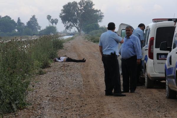 Cesedi sulama kanalında bulundu Cesedi sulama kanalında bulundu