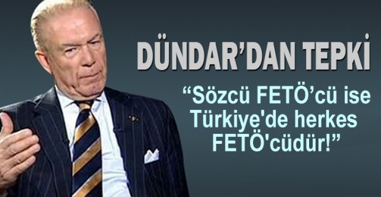 Uğur Dündar'dan Sözcü Gazetesine operasyona tepki Uğur Dündar'dan Sözcü Gazetesine operasyona tepki