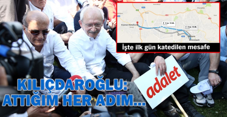 Kılıçdaroğlu: Attığım her adım ülkemizde adalete hasret kalmış herkes içindir Kılıçdaroğlu: Attığım her adım ülkemizde adalete hasret kalmış herkes içindir