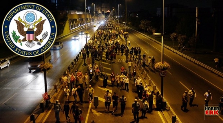 ABD'den 15 Temmuz mesajı ABD'den 15 Temmuz mesajı