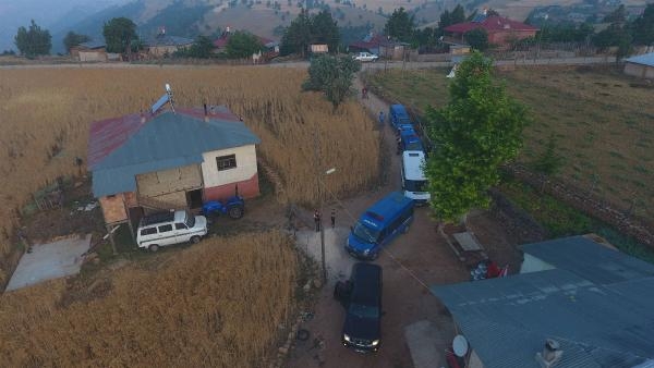 Ormanı uyuşturucu tarlasına cevirmişler Ormanı uyuşturucu tarlasına cevirmişler