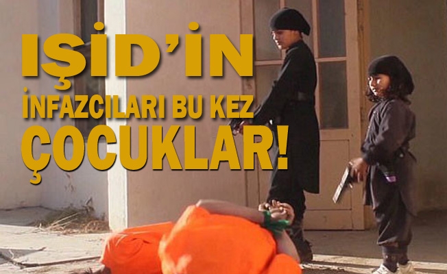 IŞİD'in infazcıları bu kez çocuklar!