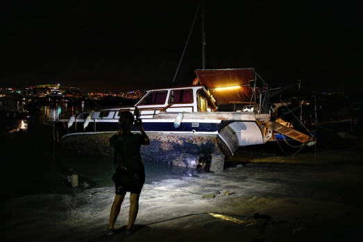 İşte deprem anı ve sonrasına ait çarpıcı kareler 13