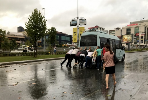 İstanbul'da inanılmaz görüntüler 26