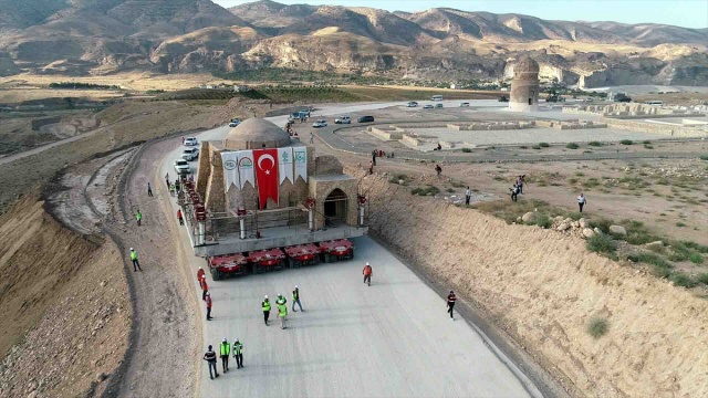 İmam Abdullah Zaviyesi taşınmaya başladı 3