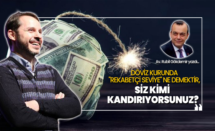 Döviz kurunda "Rekabetçi Seviye" ne demektir, siz kimi  kandırıyorsunuz?