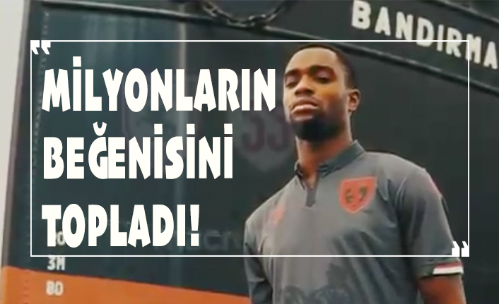 Samsunspor'un forması milyonlardan beğeni topladı! İşte o ayrıntı