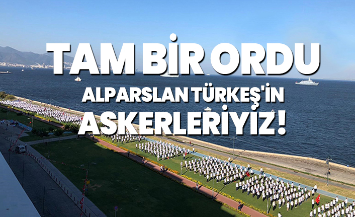 Ülkü Ocakları 'İstiklal İçin Kararlılık Yürüyüşü' yapıldı 'Alparslan Türkeş'in Askerleriyiz!'