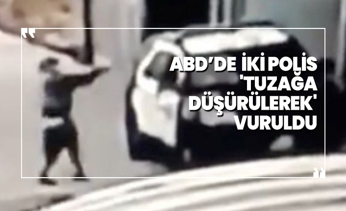 ABD’de  iki polis 'tuzağa düşürülerek' vuruldu