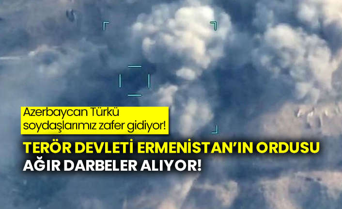 Azerbaycan Türkü soydaşlarımız zafer gidiyor!  Terör devleti Ermenistan ordusu ağır darbeler alıyor!