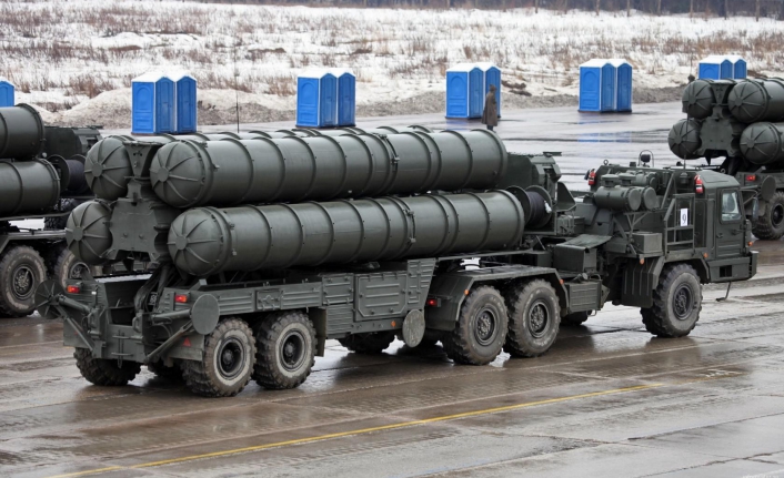 S-400’ler taşınırken görüntülendi!