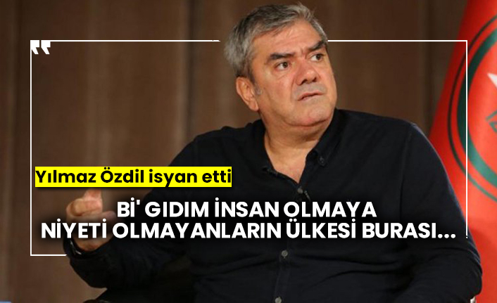 Yılmaz Özdil isyan etti: Bi' gıdım insan olmaya niyeti olmayanların ülkesi burası...