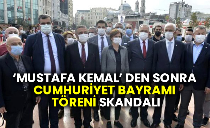 CHP’li Canan Kaftancıoğlu ‘Mustafa Kemal’ den sonra şimdi de Cumhuriyet Bayramı töreninde bir skandala imza attı