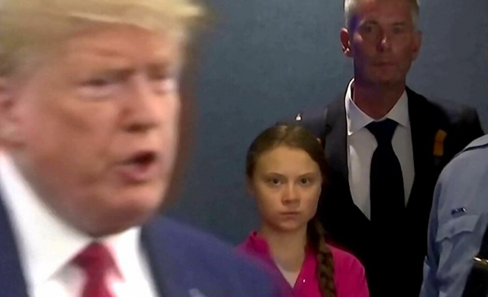 17 yaşındaki aktivist Trump'tan intikamını aldı