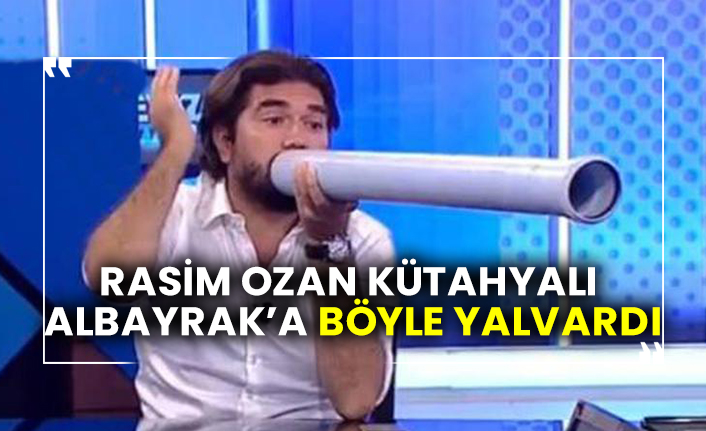 Rasim Ozan Kütahyalı Berat Albayrak’a böyle yalvardı