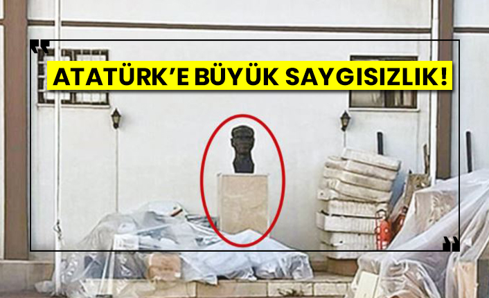 Atatürk’e büyük saygısızlık!