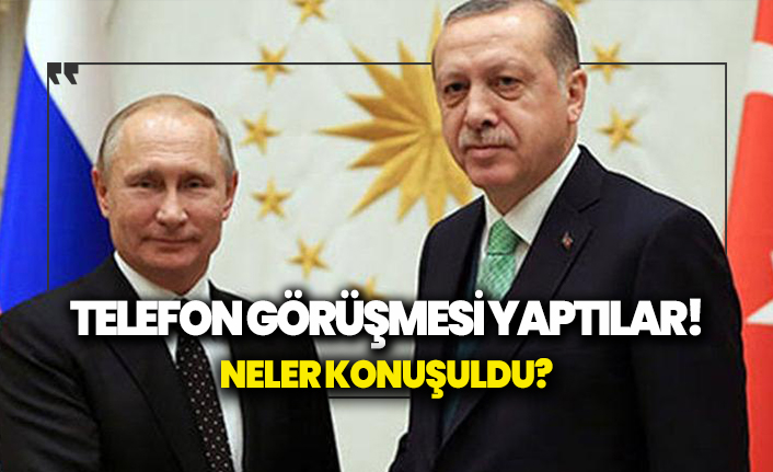 Erdoğan, Putin ile görüştü