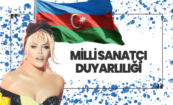 Milli sanatçı duyarlılığı!