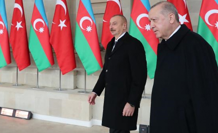 Erdoğan Bakü'de açıkladı: Azerbaycan'ın her daim yanındayız!