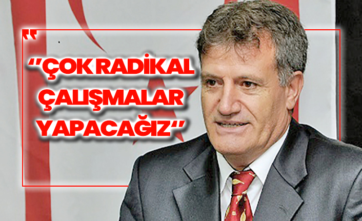 Erhan Arıklı: Radikal çalışmalar yapacağız