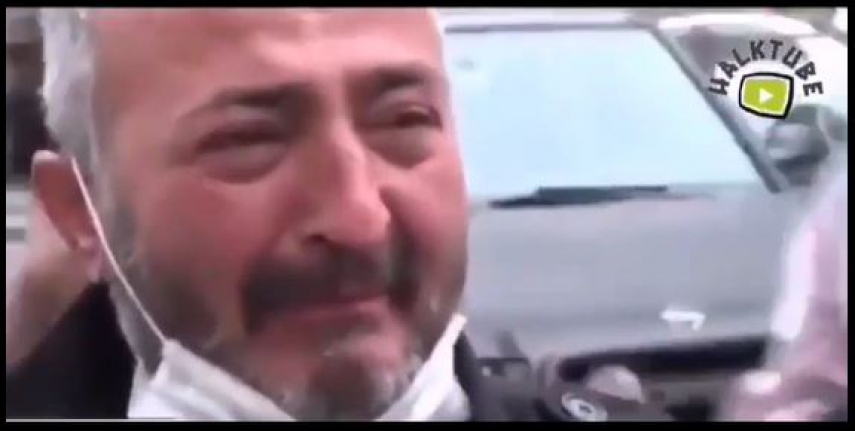 Vatandaş yaşadığı sıkıntıları anlatırken gözyaşlarına boğuldu! Kendi vatanımda açım dedi ağlamaktan konuşamadı