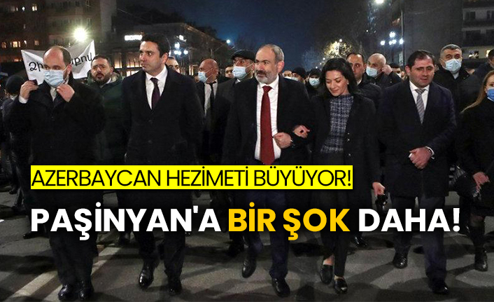 Azerbaycan hezimeti büyüyor!  Paşinyan'a bir şok daha!