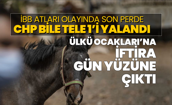 CHP bile TELE1’i yalandı "Ülkü Ocakları’na iftira gün yüzüne çıktı"