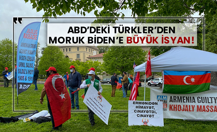ABD’deki Türkler’den moruk Biden’e büyük isyan!