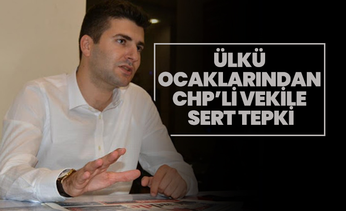 Ülkü Ocaklarından CHP’li vekile sert tepki