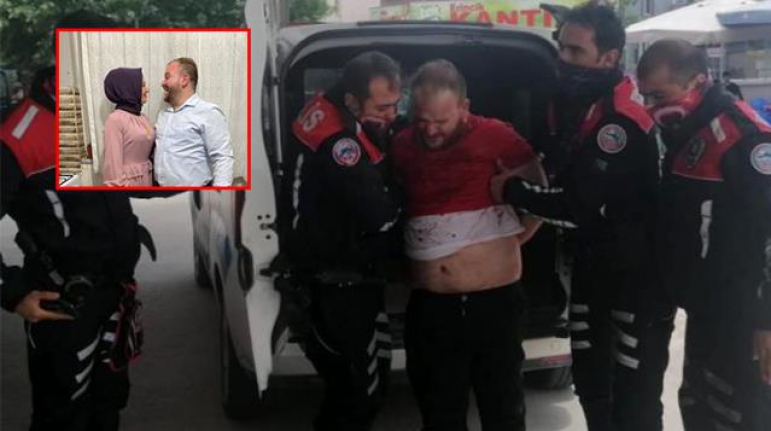 Eşini öldüren koca öfkeden kendini de bıçakladı