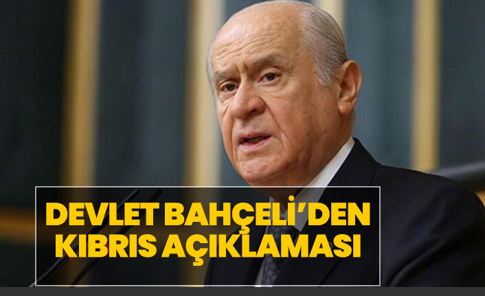 Bahçeli'den Kıbrıs açıklaması. Ok yaydan çıktı