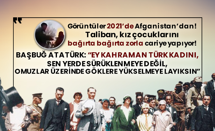 Görüntüler Afganistan’dan! Taliban, kız çocuklarını bağırta bağırta zorla cariye yapıyor!