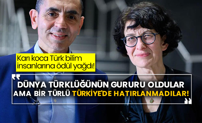 Karı koca Türk bilim insanlarına ödül yağdı!  Dünya Türklüğünün gururu oldular ama bir türlü Türkiye'de hatırlanmadılar!