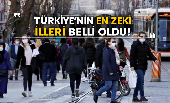 Türkiye’nin en zeki illeri belli oldu!