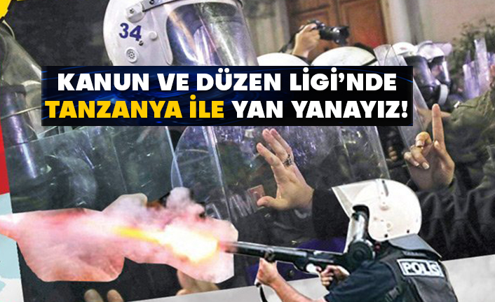 Kanun ve Düzen Ligi’nde Tanzanya ile yan yanayız!