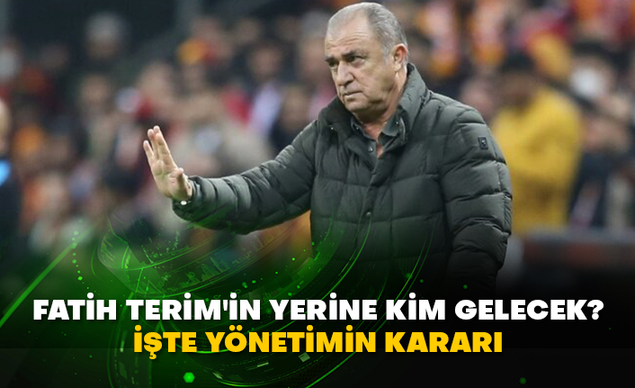 Fatih Terim dönemi sona erdi: Fatih Terim'in yerine kim gelecek? İşte yönetimin kararı