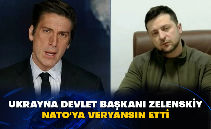 Ukrayna Devlet Başkanı Zelenskiy NATO'ya veryansın etti