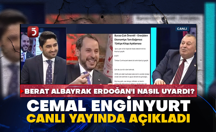 Berat Albayrak Erdoğan'ı nasıl uyardı? Cemal Enginyurt canlı yayında açıkladı