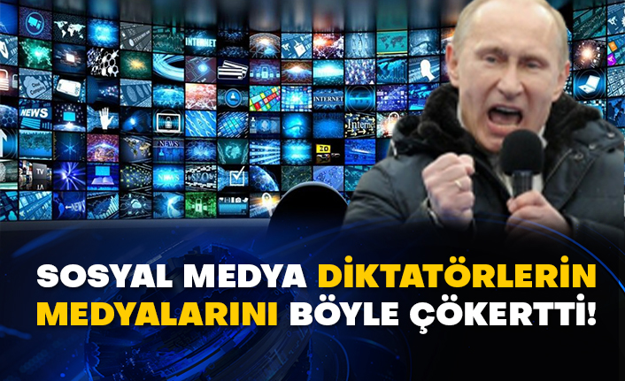 Sosyal medya diktatörlerin medyalarını böyle çökertti!