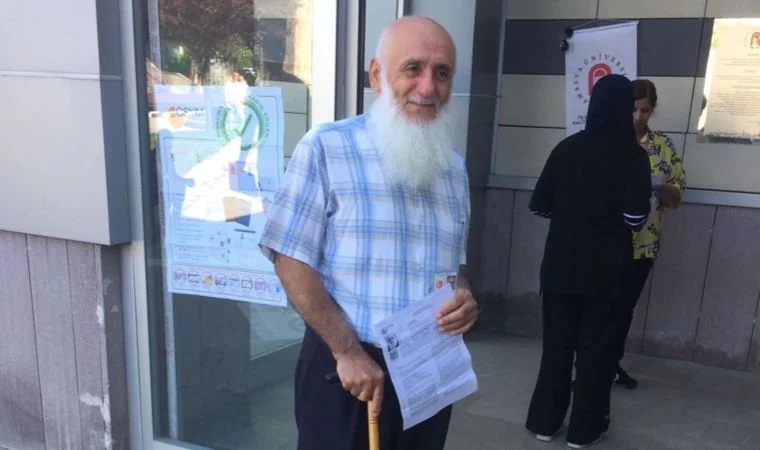 80 YAŞINDA DGS'YE GİRDİ