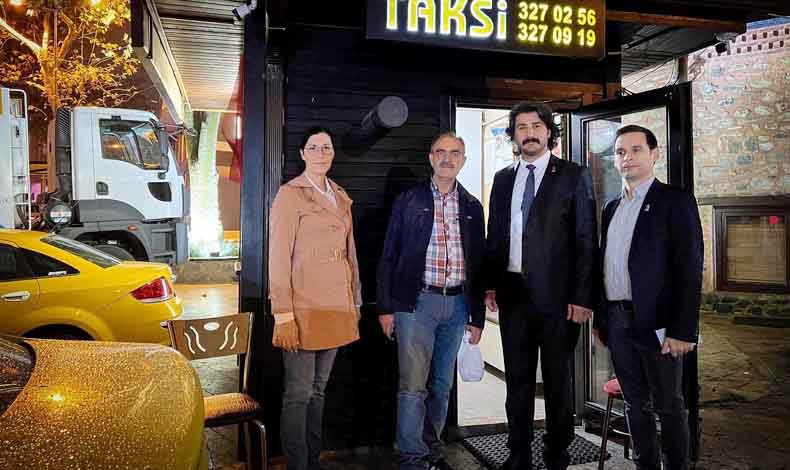 Zafer Partisi Yıldırım İlçesi'nde taksicilerin sorunlarını dinledi