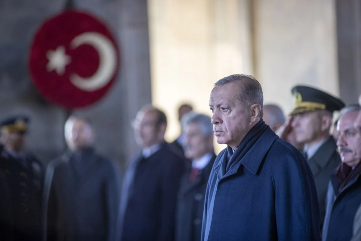 Anıtkabir’deki törende Erdoğan’dan propaganda!