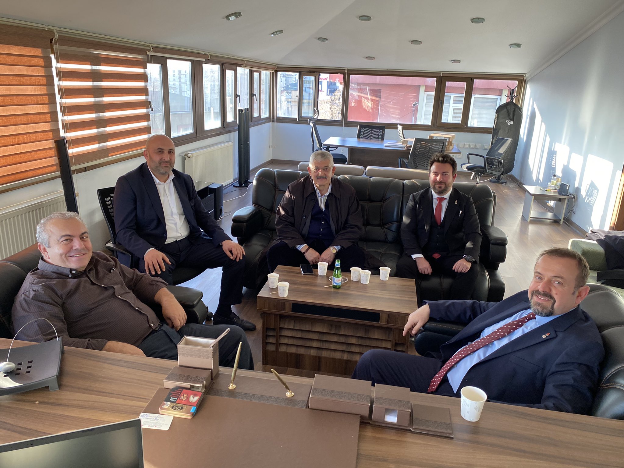 Zafer Partisi’nden Habererk’e ziyaret