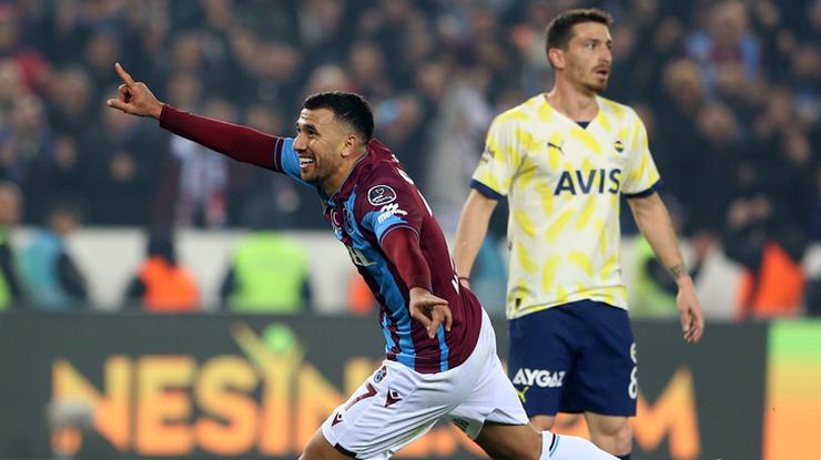 Trabzonspor-F.Bahçe’yi iki golle geçti