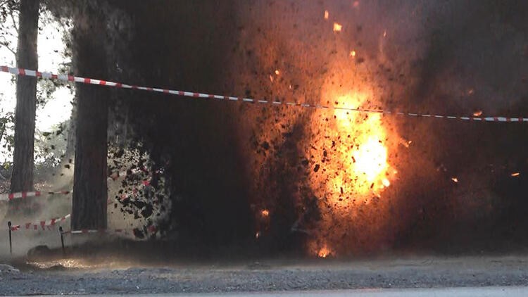Çanakkale Savaşı'ndan kalma top mermisi imha edildi