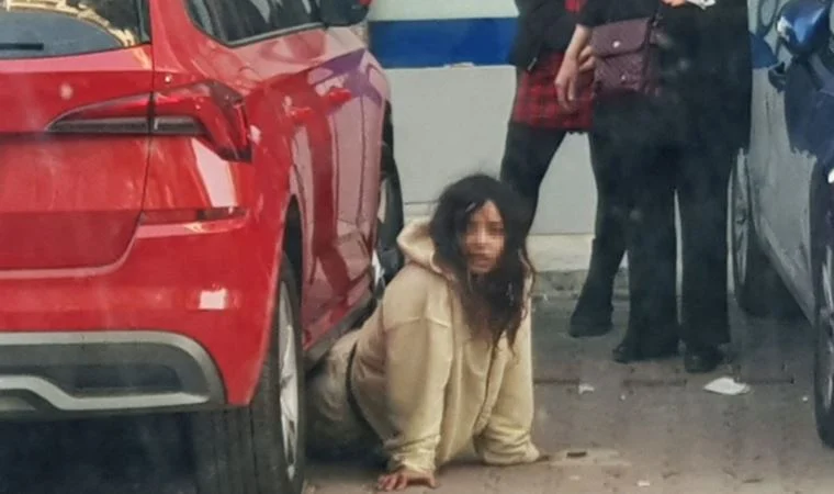 Adana'da uyuşturucu bağımlısı kadın, 2 saat polise direndi