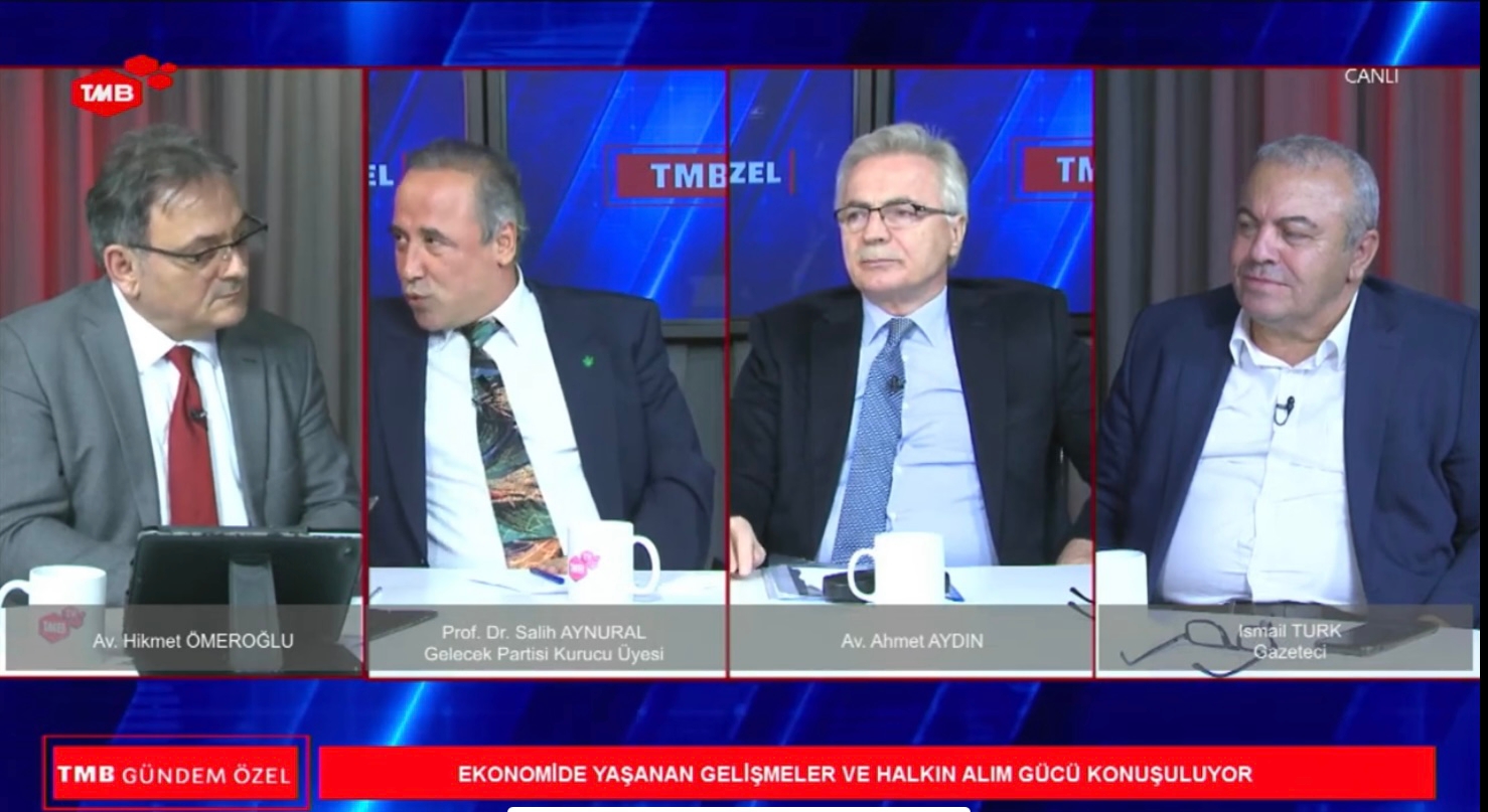 'TMB Gündem'de Ekonomi ve gündem değerlendirmesi