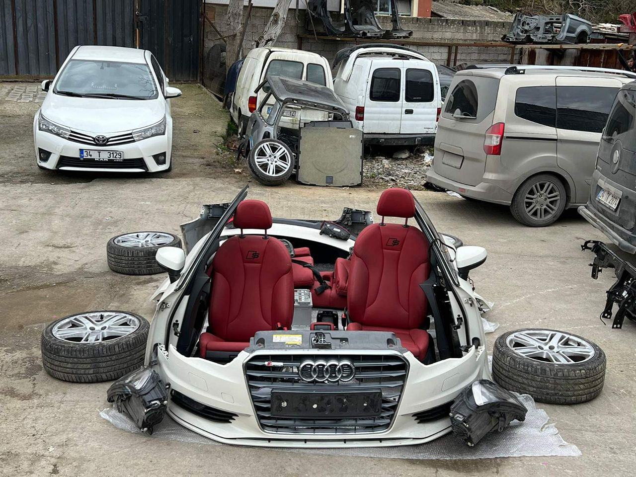 Otomobili çalınıp parçalanan talihsiz adam: 'Bu bir cinayet'